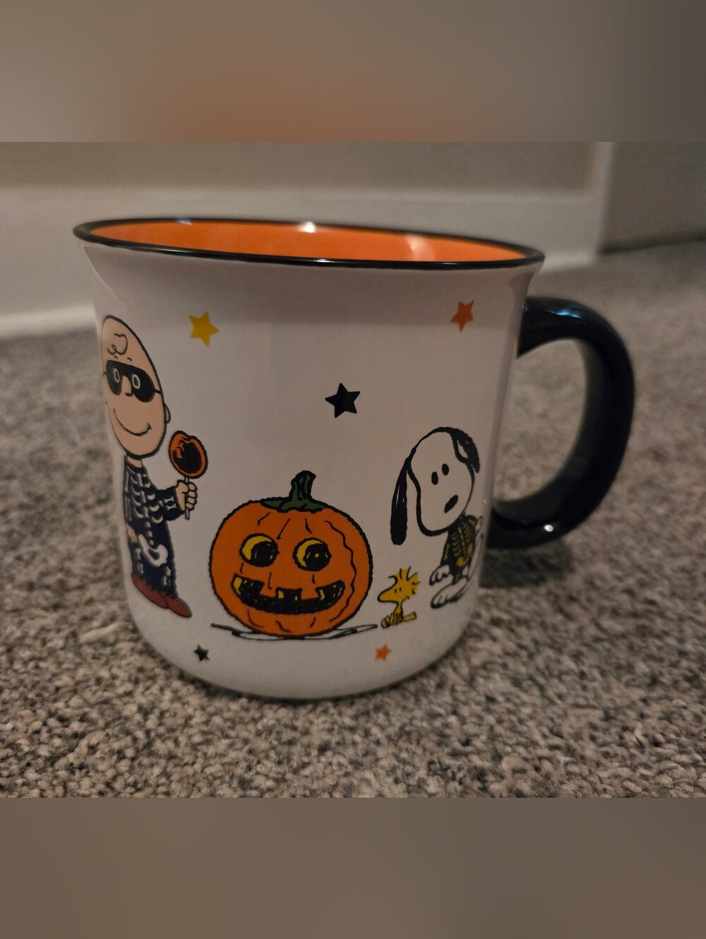 Peanuts Charlie Brown & Snoopy The Great Pumpkin Halloween Mug